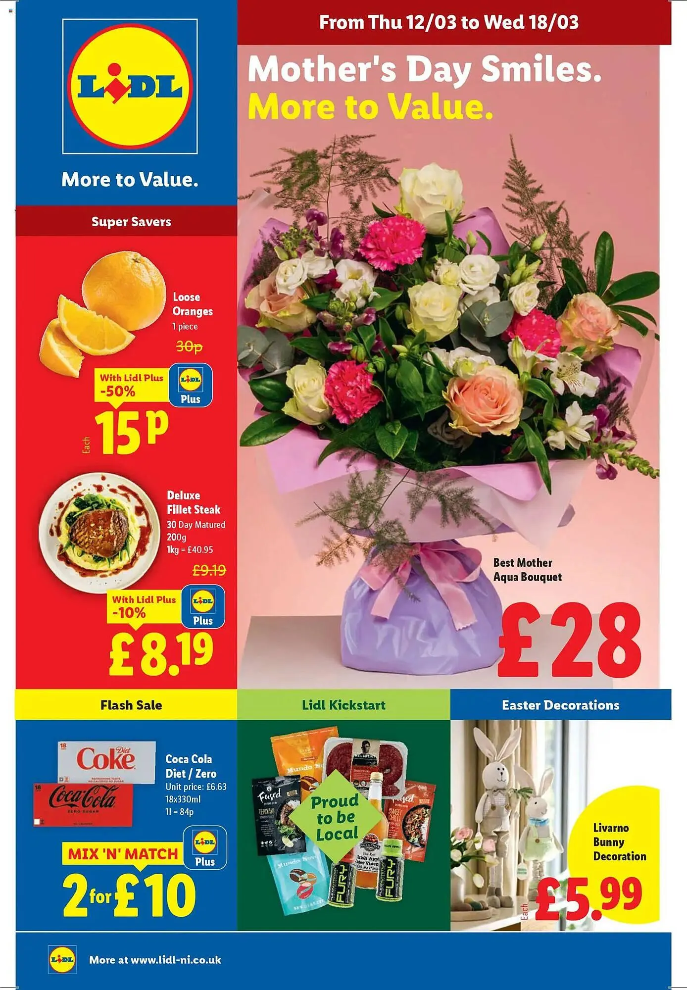 Lidl leaflet from 12 March to 19 March 2026 - Catalogue Page 1