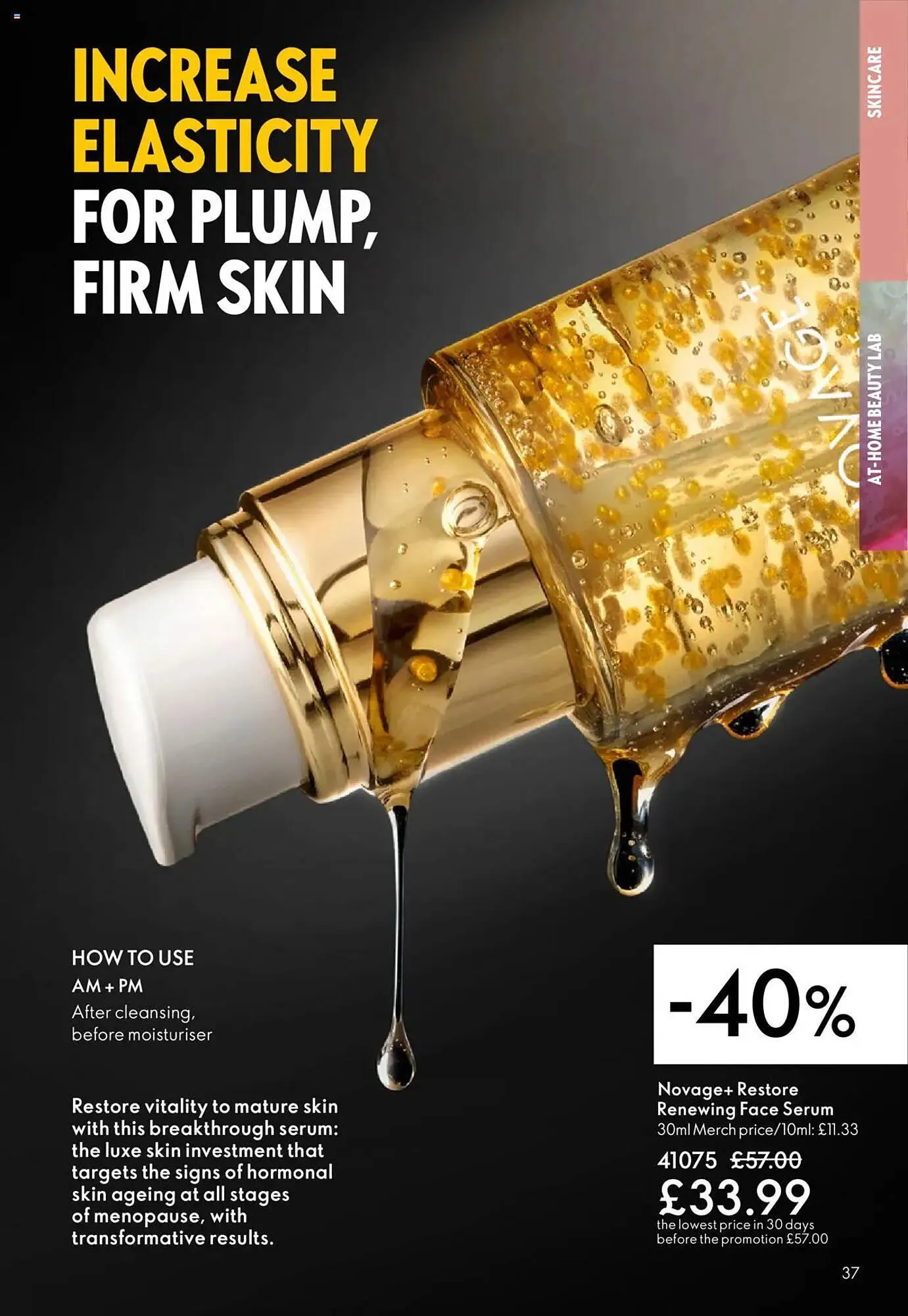 Oriflame leaflet from 11 September to 1 October 2025 - Catalogue Page 37
