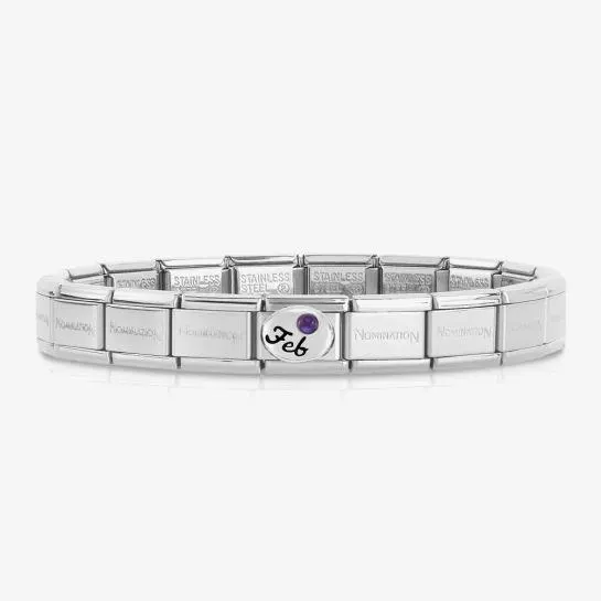 CLASSIC Composable February Birthstone Bracelet