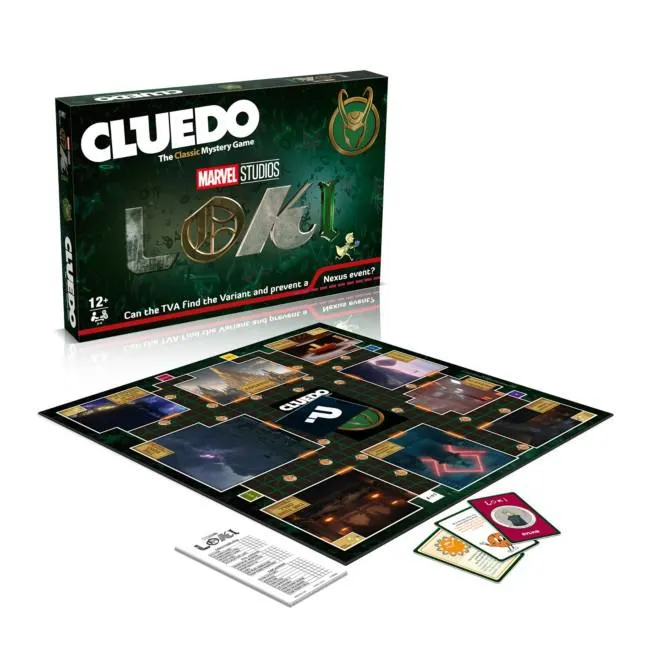 Hasbro Marvel Studios Loki Cluedo Board Game