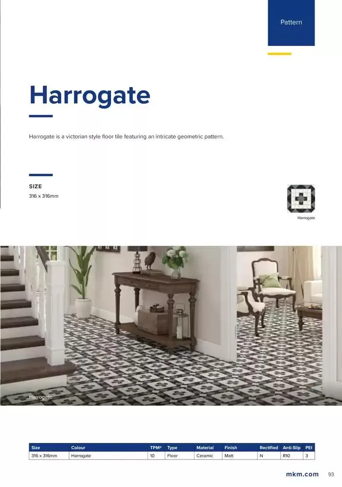 Tile Collection from 14 January to 31 May 2025 - Catalogue Page 93