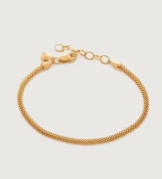 Heirloom Woven Fine Chain Bracelet