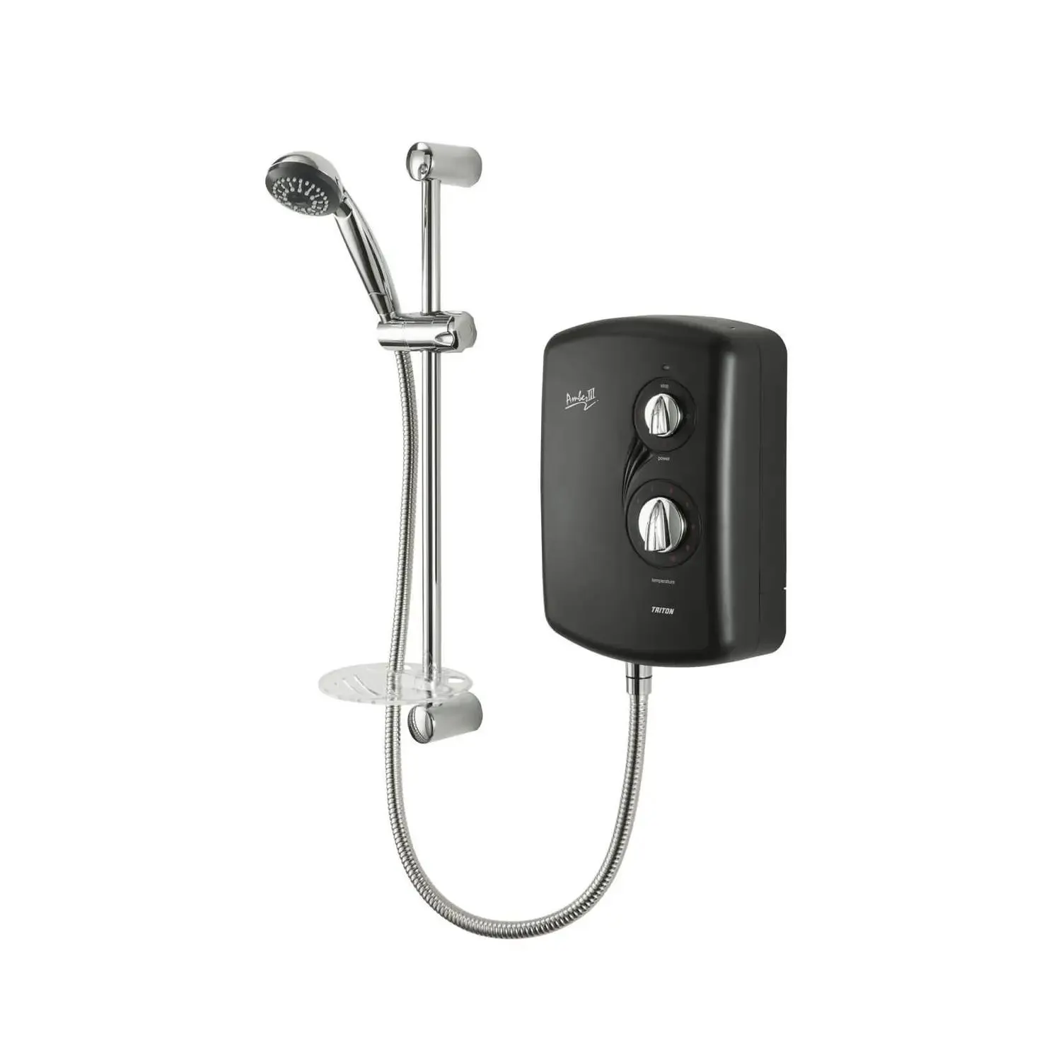 Triton Amber 3 9.5kW Electric Shower - Black