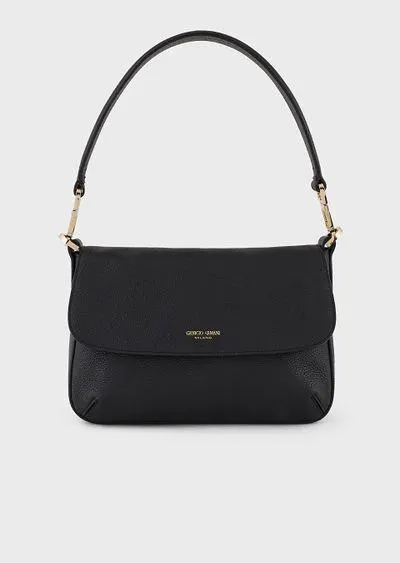 Small la Prima Soft bag in pebbled leather