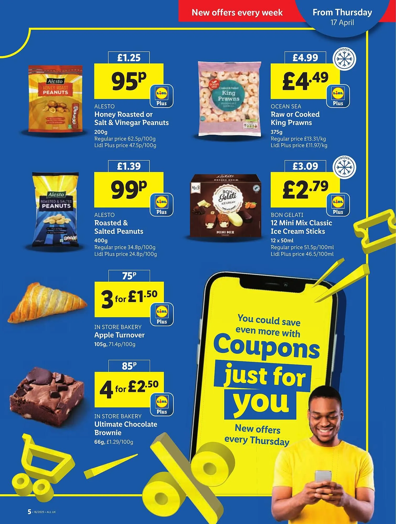 Lidl leaflet from 17 April to 23 April 2025 - Catalogue Page 5