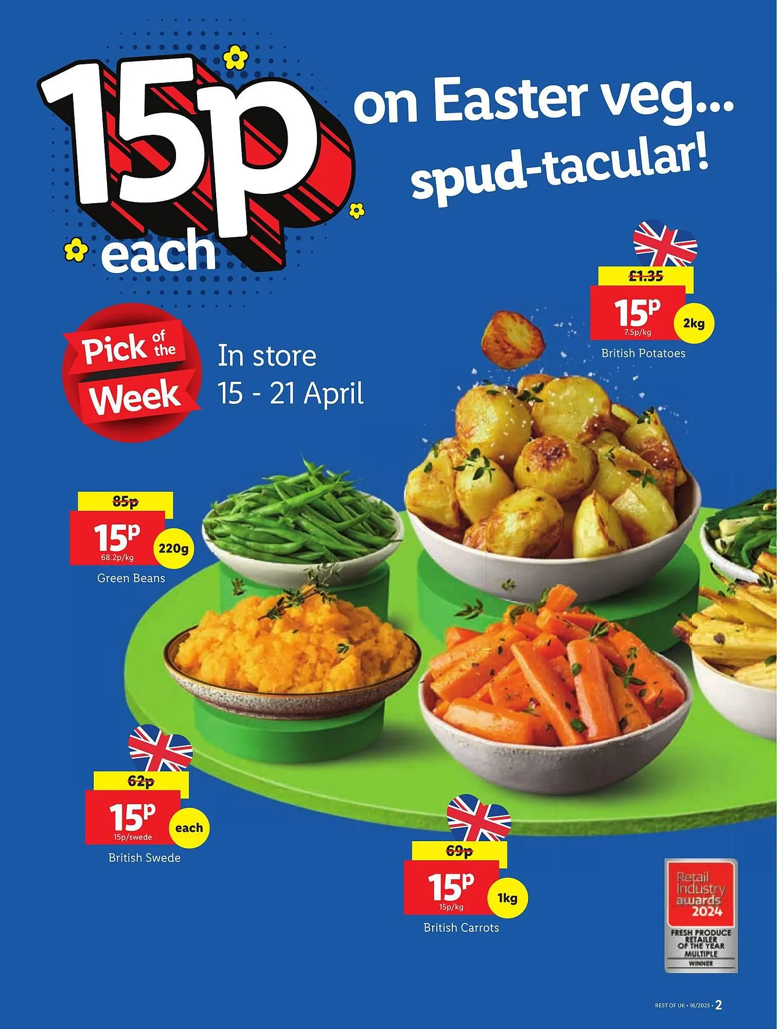 Lidl leaflet from 17 April to 23 April 2025 - Catalogue Page 2