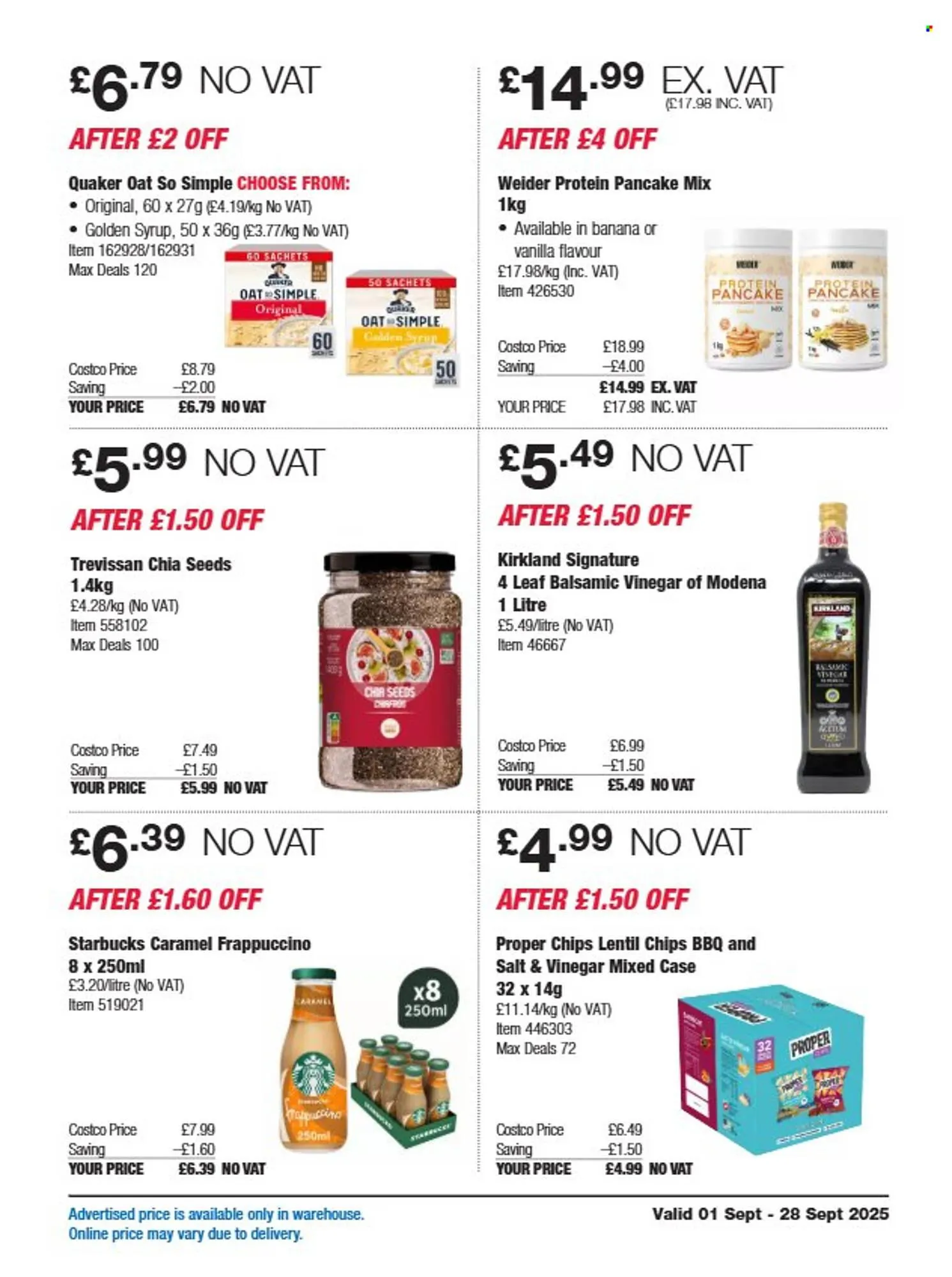 Costco leaflet from 1 September to 28 September 2025 - Catalogue Page 15