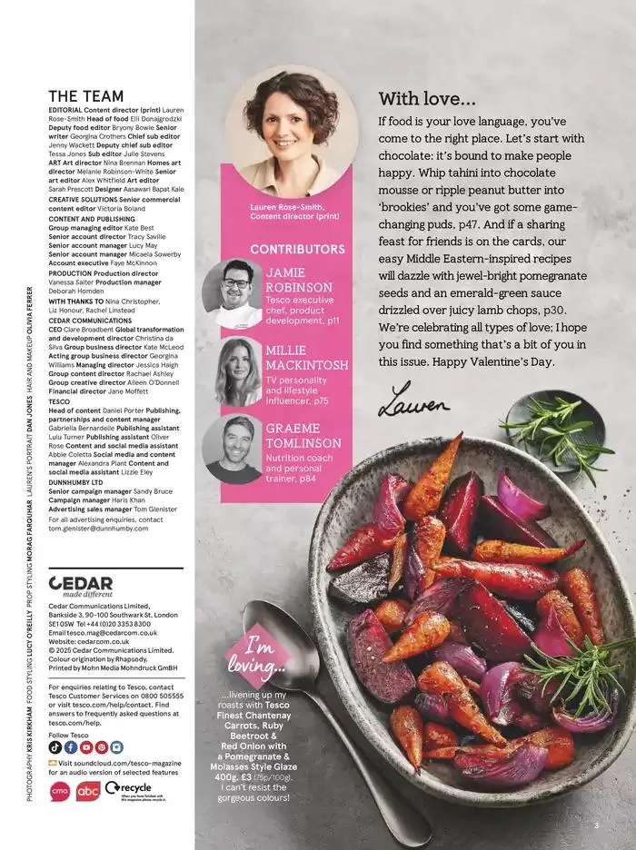 Tesco Magazine - February 2025 from 29 January to 28 February 2025 - Catalogue Page 3