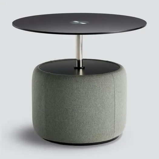 Aroldo Fabric Side Table