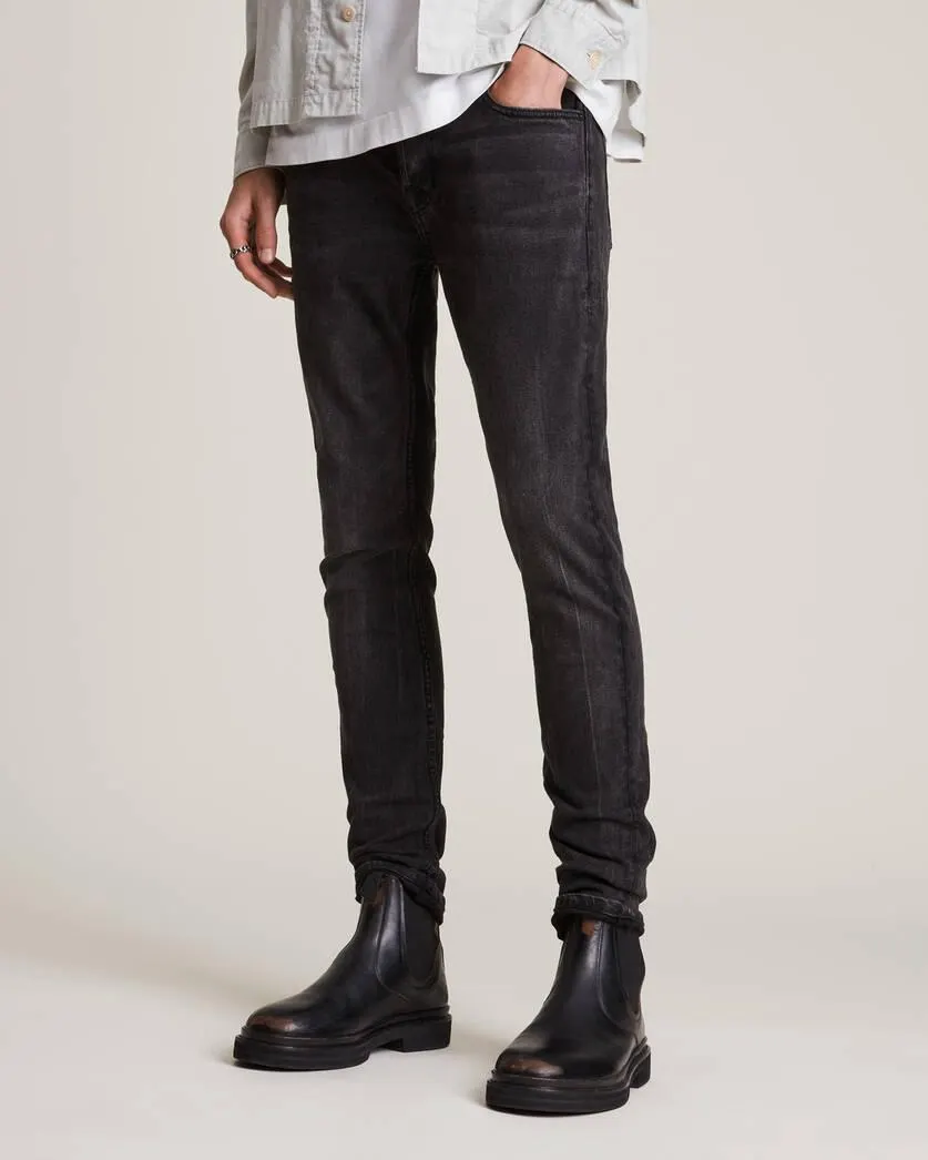 Cigarette Skinny Fit Stretch Denim Jeans