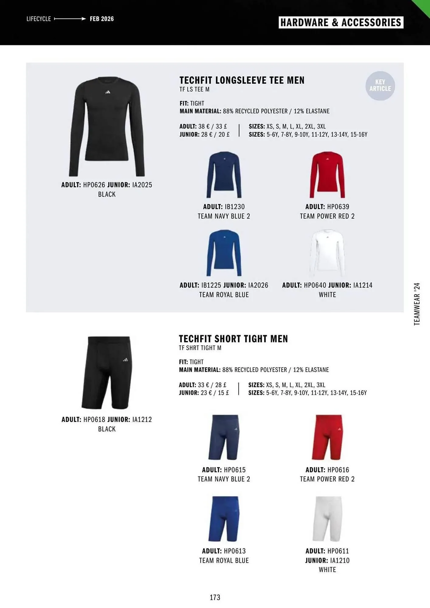 Adidas leaflet from 11 March to 31 December 2024 - Catalogue Page 173