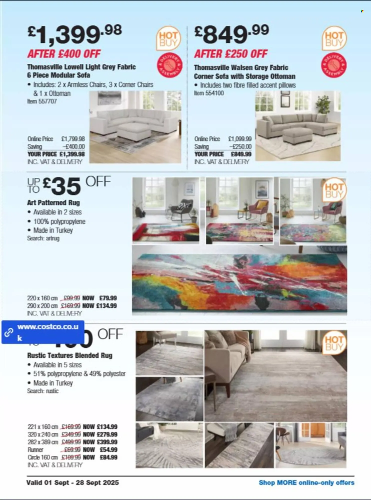 Costco leaflet from 1 September to 28 September 2025 - Catalogue Page 29