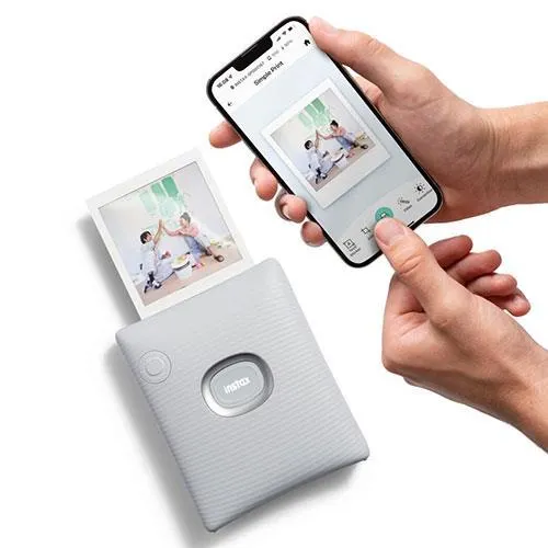 instax Square Link Printer in Ash White