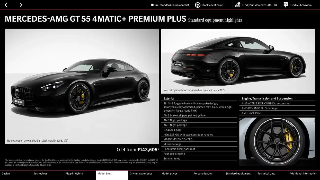 Mercedes-AMG GT Coupé from 11 October to 11 October 2025 - Catalogue Page 30