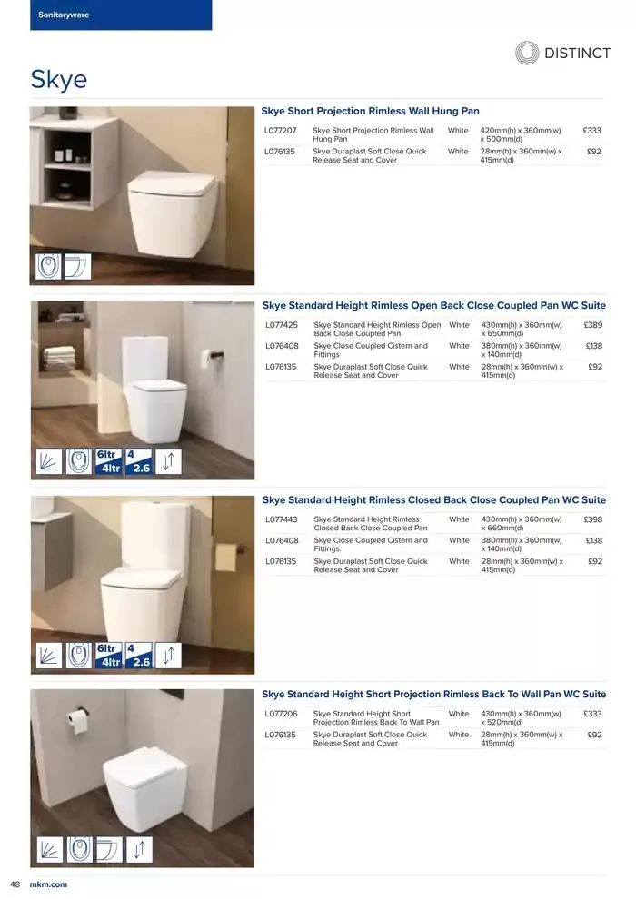 Bathroom Collection 2025 from 6 February to 31 December 2025 - Catalogue Page 50