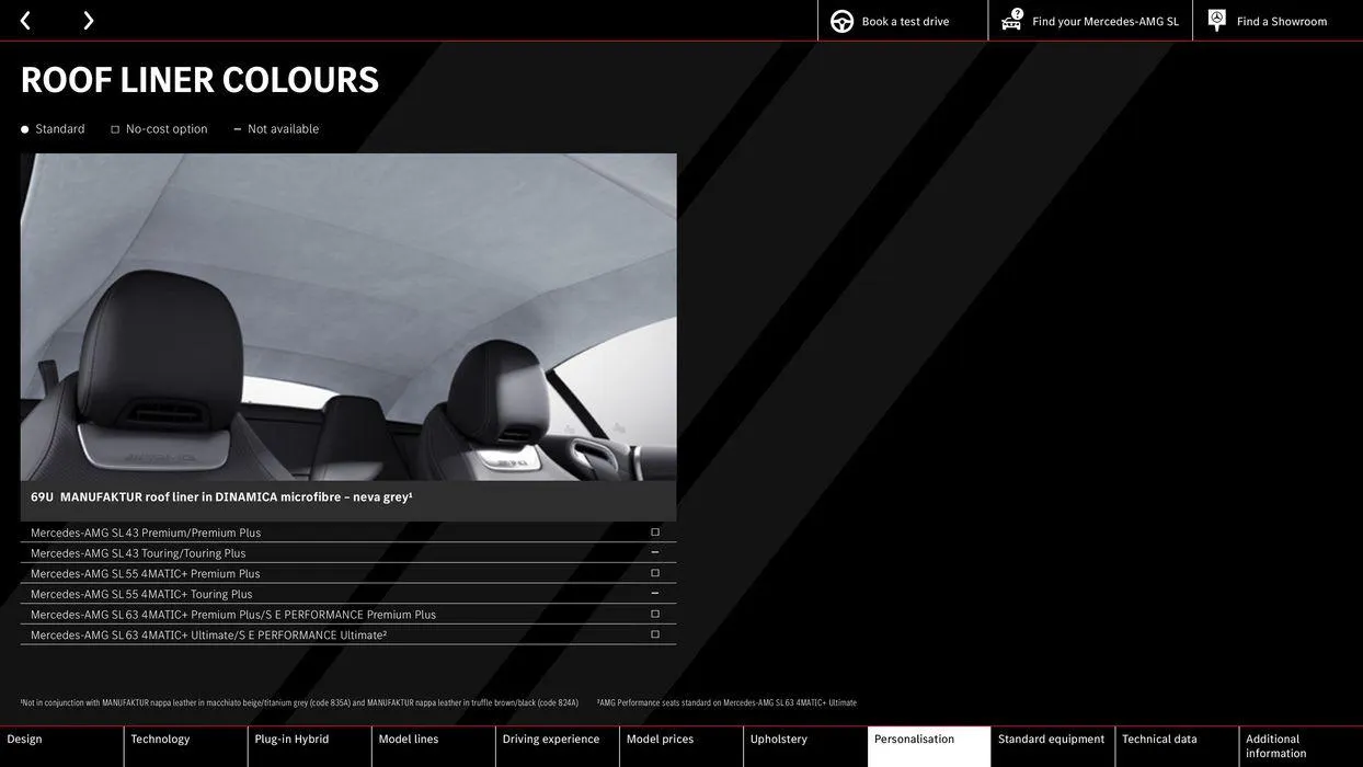 Mercedes-AMG SL from 10 August to 10 August 2025 - Catalogue Page 53