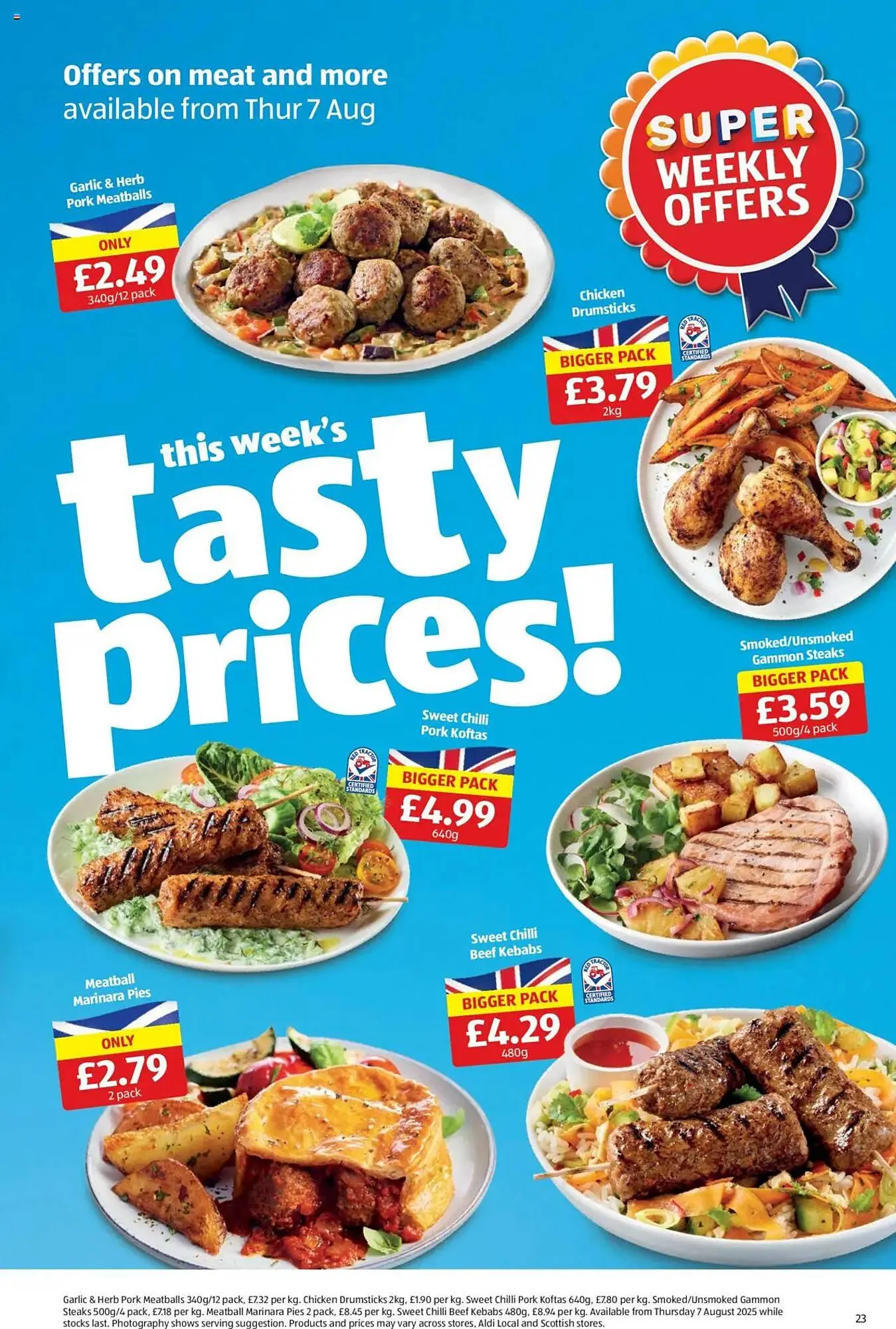 Aldi leaflet from 7 August to 12 August 2025 - Catalogue Page 23