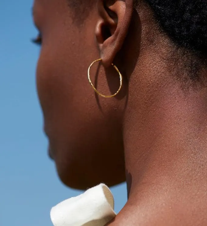 Siren Muse Medium Hoop Earrings