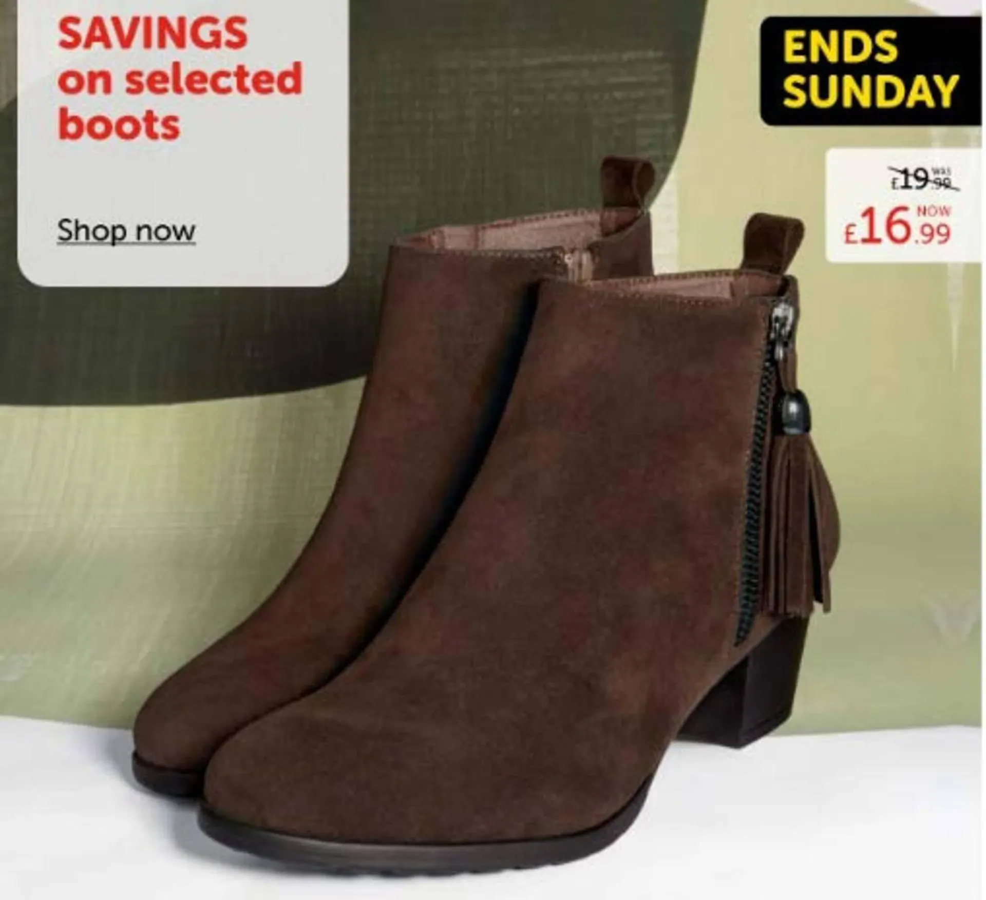 Shoe Zone catalogue from 29 September to 17 October 2025 - Catalogue Page 1