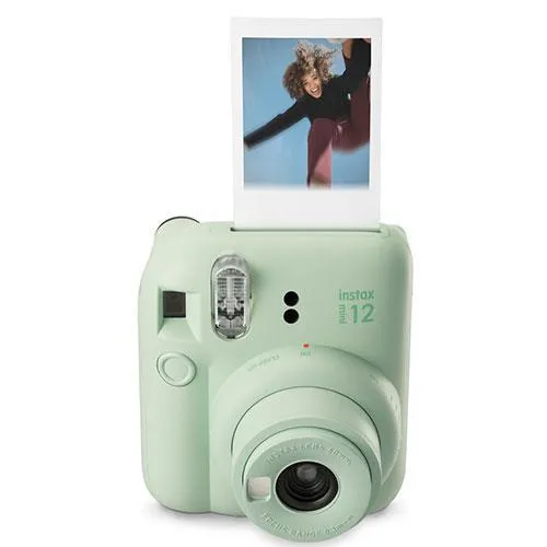 instax mini 12 Instant Camera in Mint Green