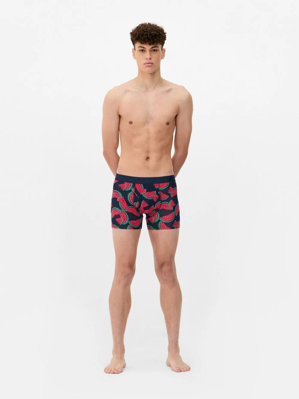 3pk Fruit Print Trunks