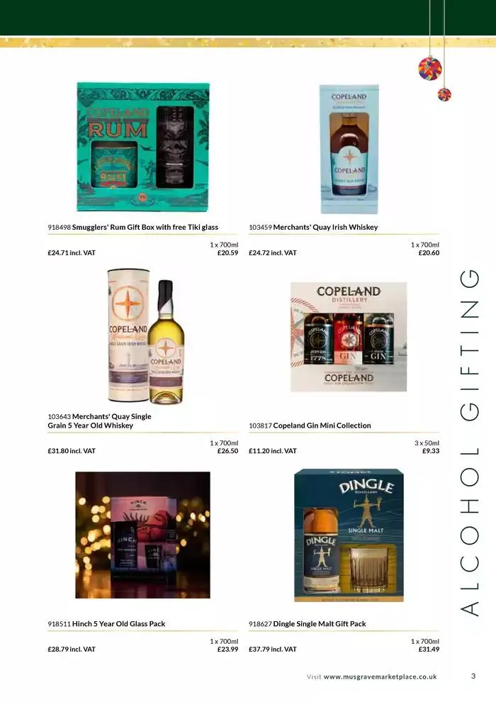 CHRISTMAS HAMPERS & GIFTS from 31 October to 14 November 2024 - Catalogue Page 3