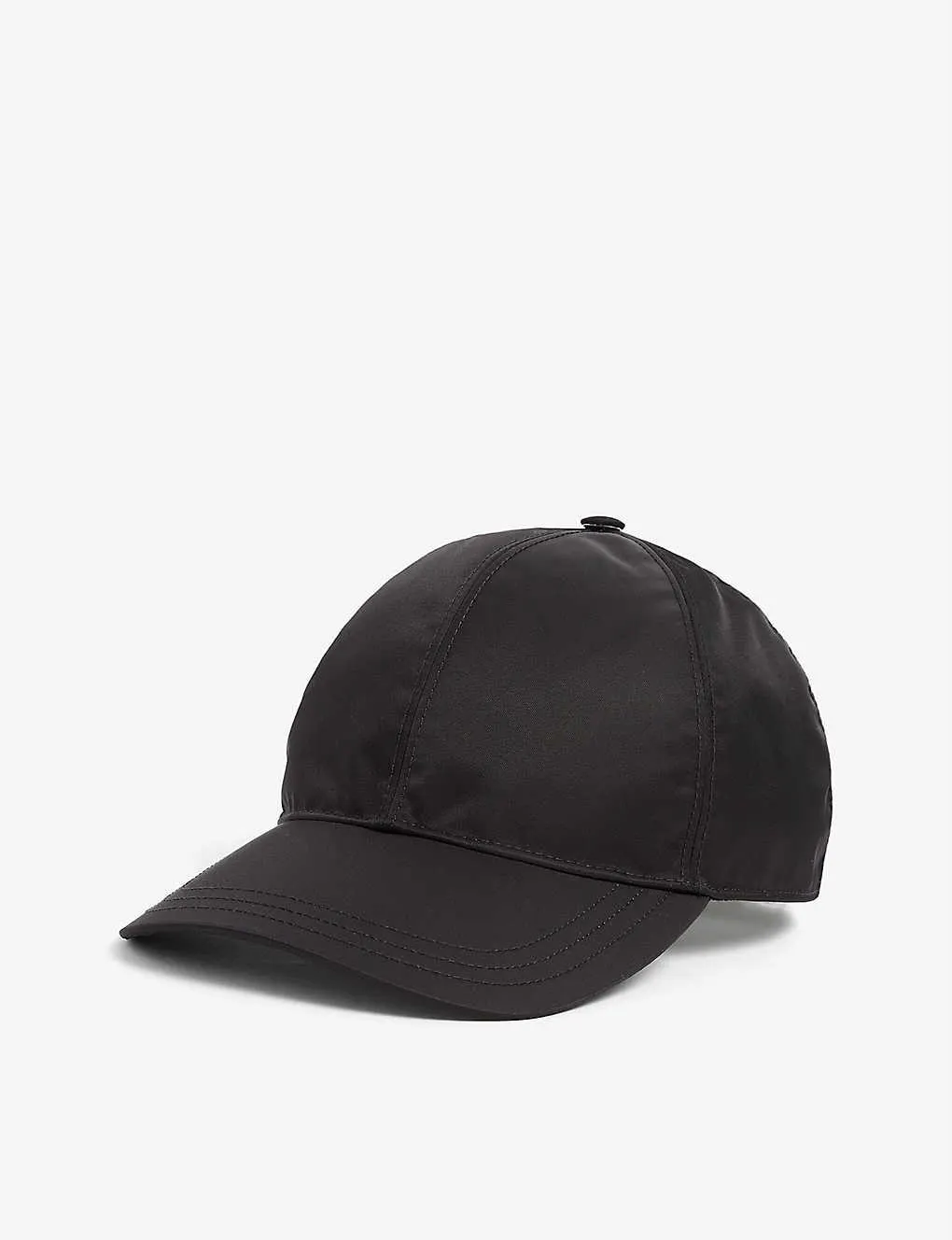 PRADA Re-Nylon logo-plaque recycled-nylon bucket hat