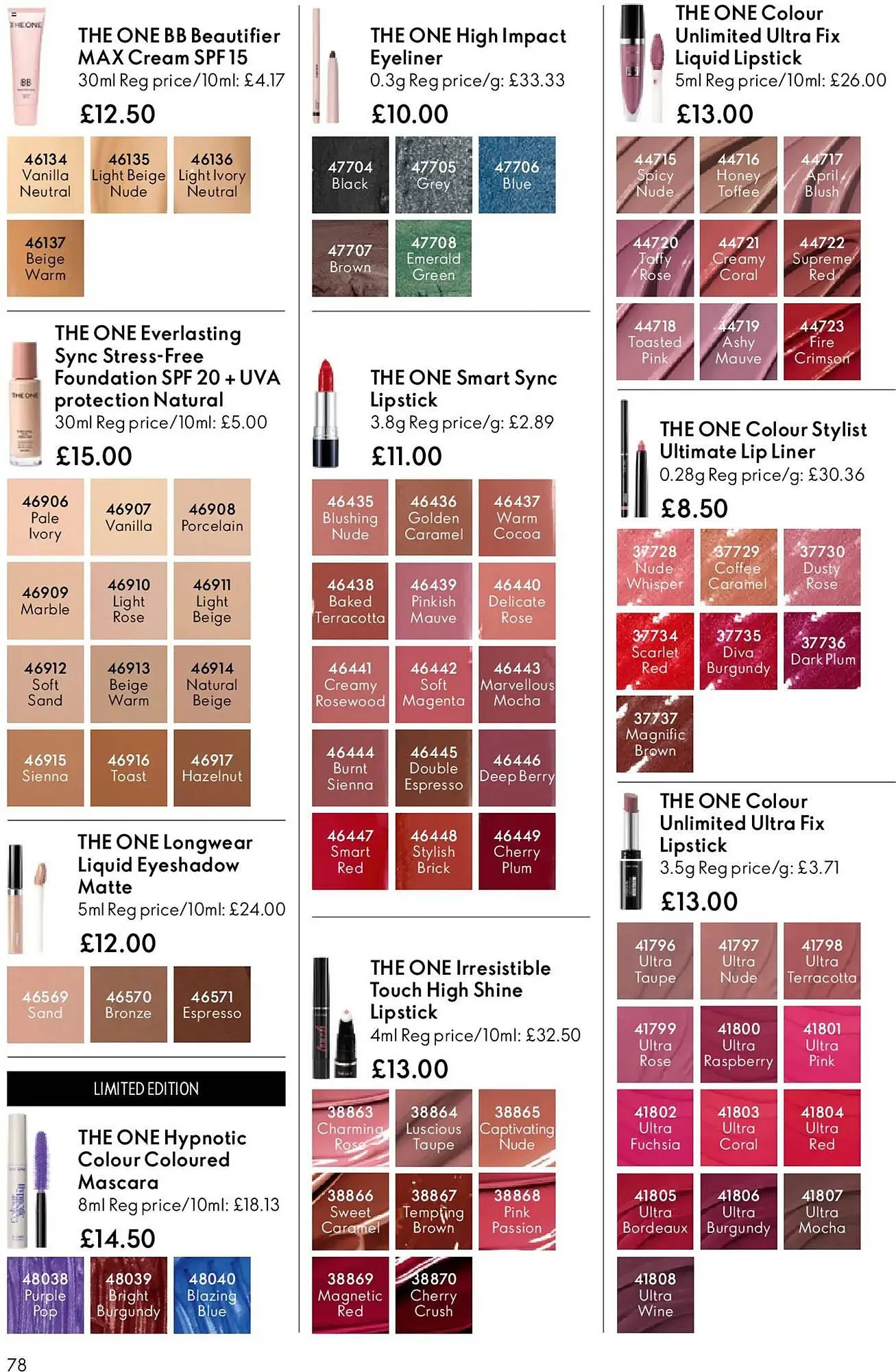 Oriflame catalogue from 27 May to 17 June 2026 - Catalogue Page 78