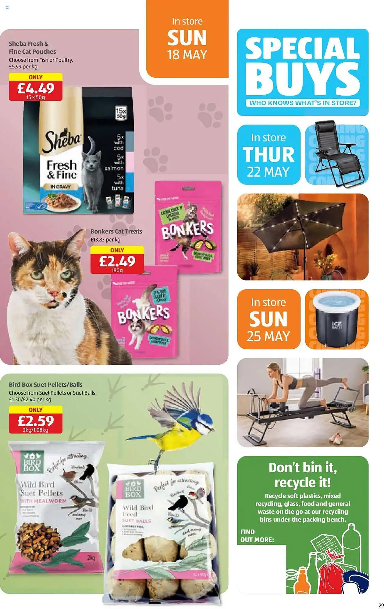 Aldi leaflet from 15 May to 18 May 2025 - Catalogue Page 29