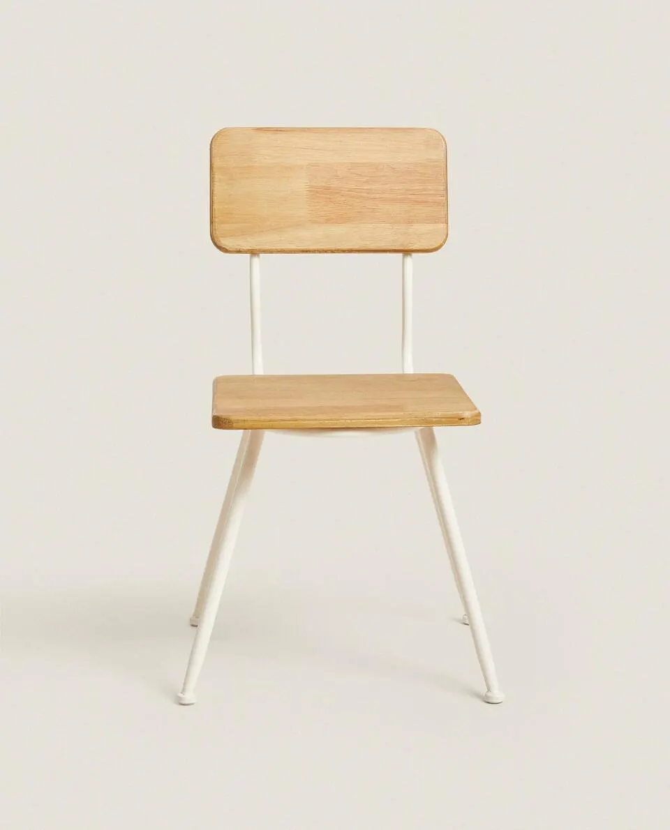 WOODEN DESK CHAIR