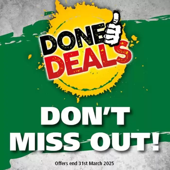 Done Deals from 12 February to 31 March 2025 - Catalogue Page 1