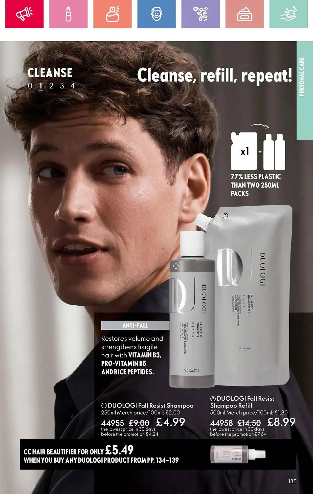 Oriflame leaflet from 13 February to 5 March 2025 - Catalogue Page 135