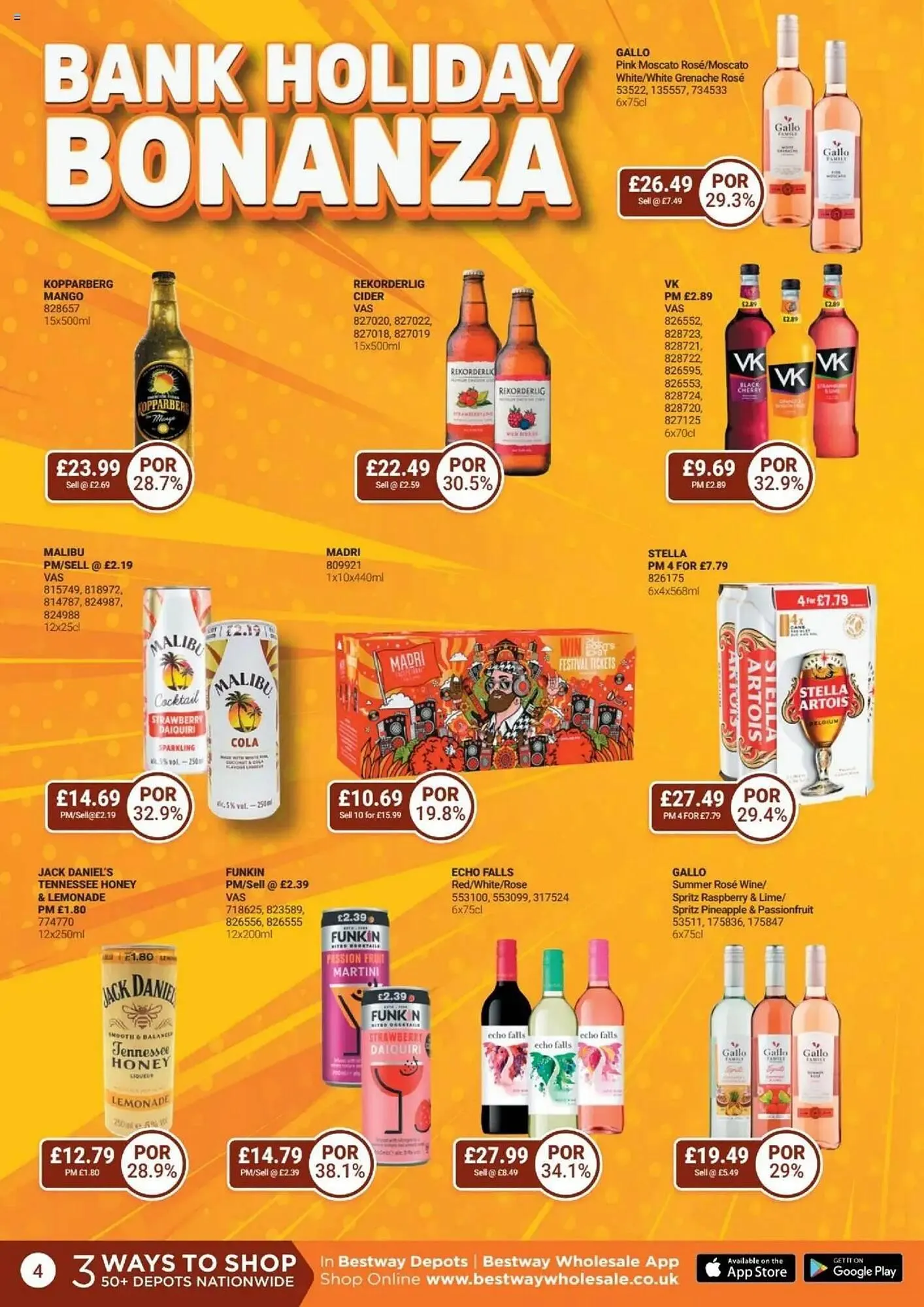 Bestway leaflet from 15 August to 11 September 2025 - Catalogue Page 4