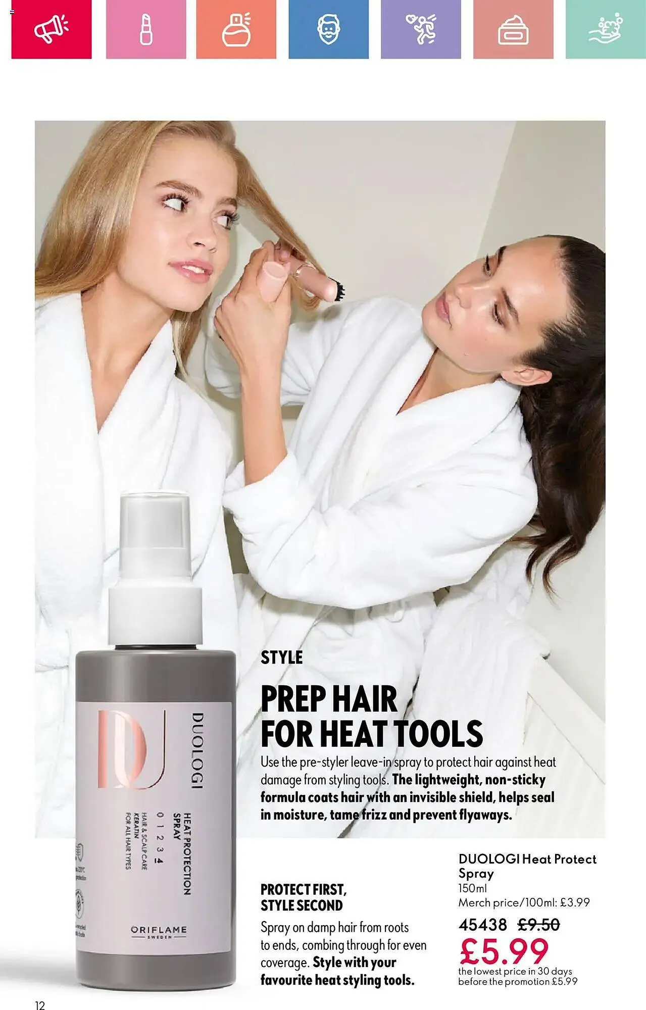 Oriflame leaflet from 31 July to 20 August 2025 - Catalogue Page 12