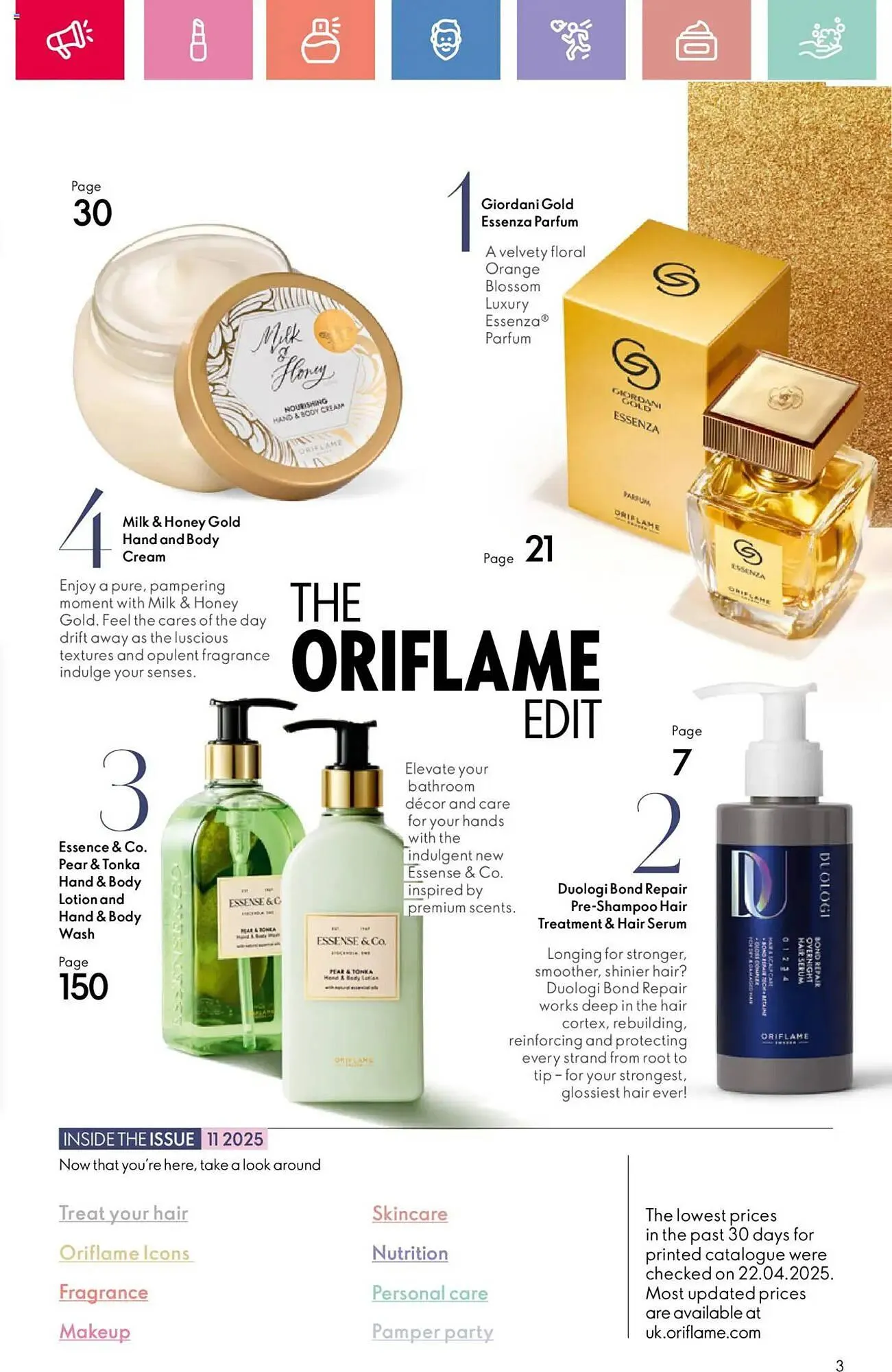 Oriflame leaflet from 31 July to 20 August 2025 - Catalogue Page 3