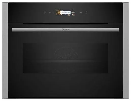 NEFF C24MR21N0B N70 Built-In Compact Oven with Microwave - Stainless Steel