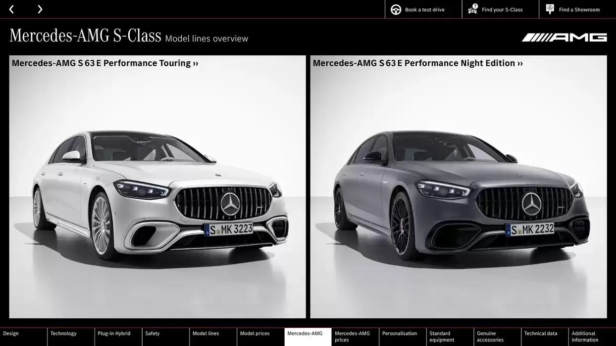 Mercedes Benz S-Class Saloon from 10 October to 10 October 2025 - Catalogue Page 30