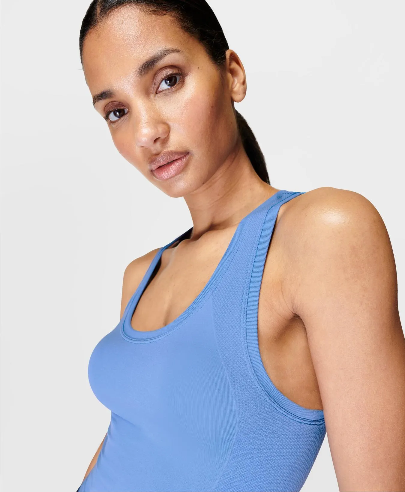 Athlete Crop Seamless Gym Vest