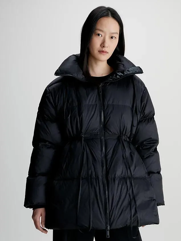 Waisted Down Padded Jacket