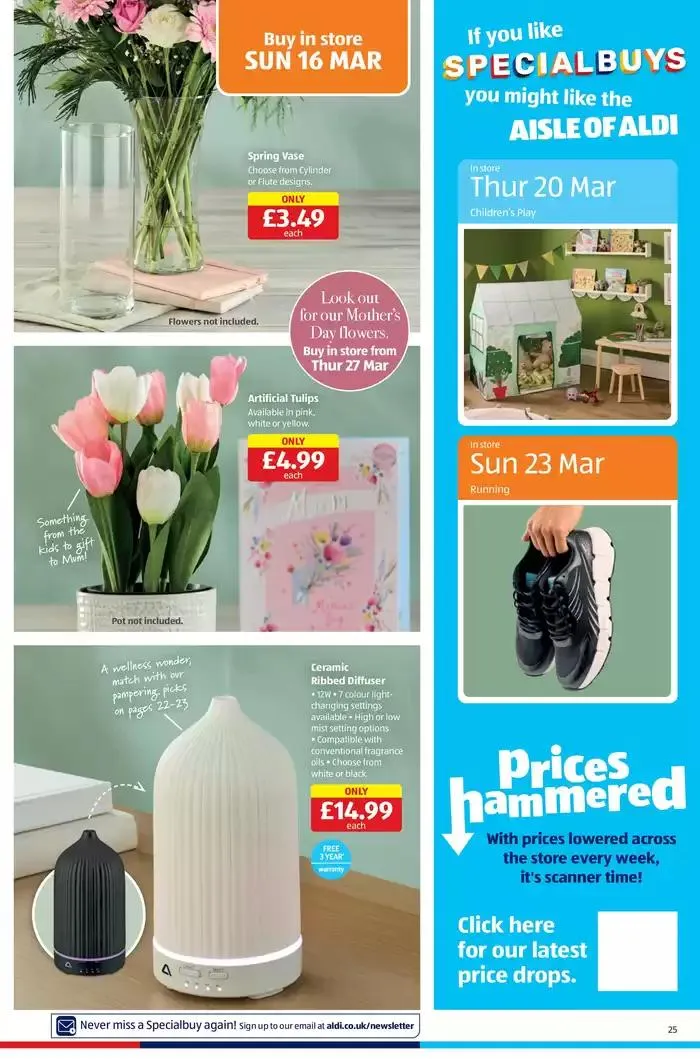 Aldi weekly offers from 13 March to 16 March 2025 - Catalogue Page 25