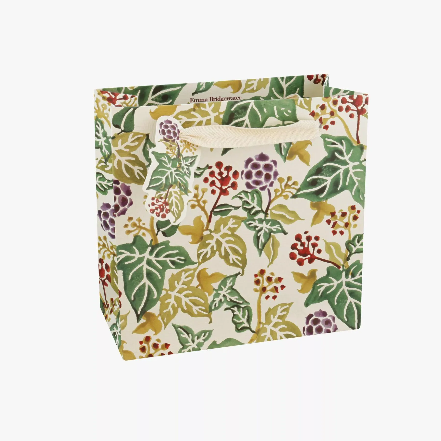 Christmas Ivy Medium Gift Bag