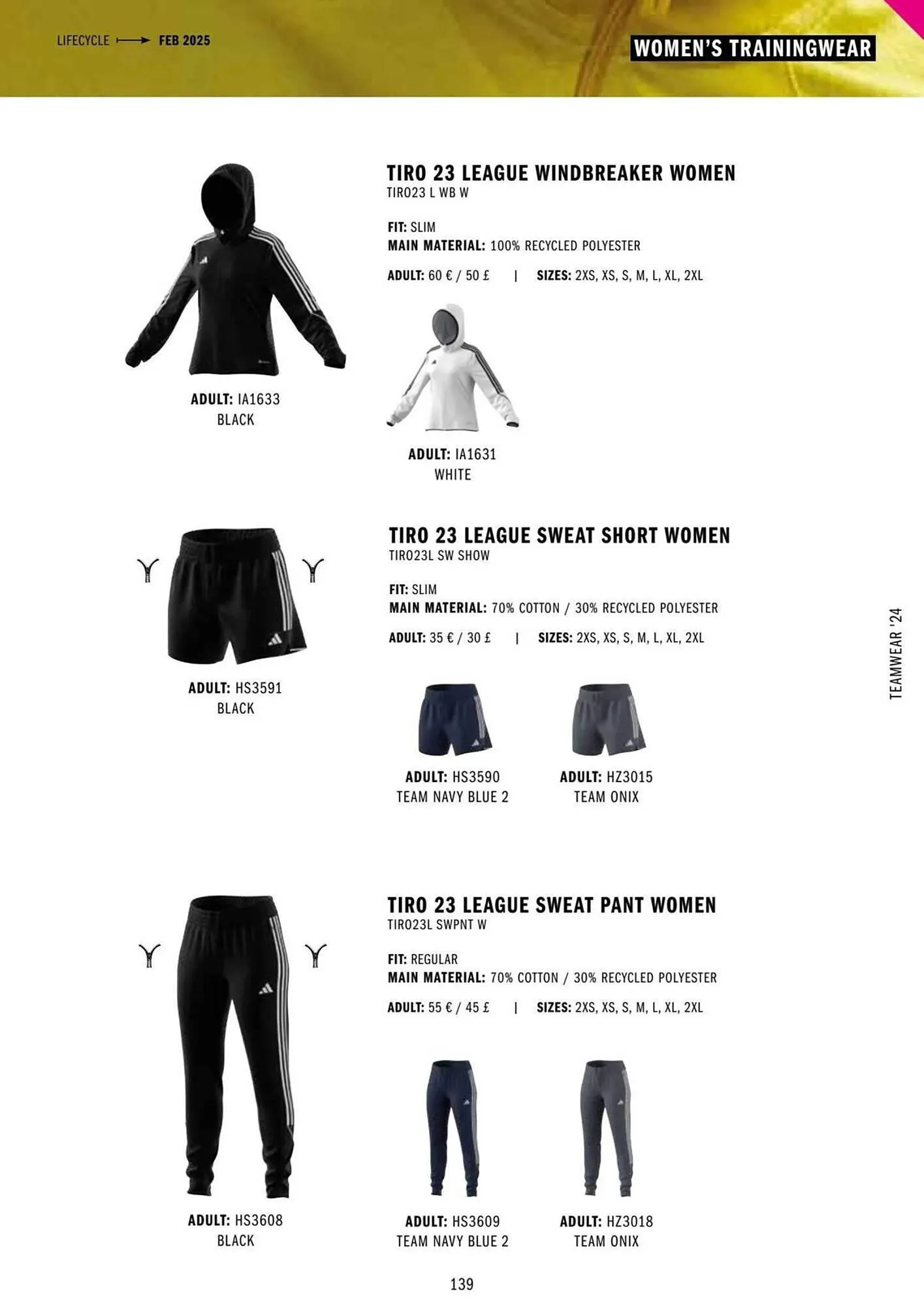 Adidas leaflet from 11 March to 31 December 2024 - Catalogue Page 139