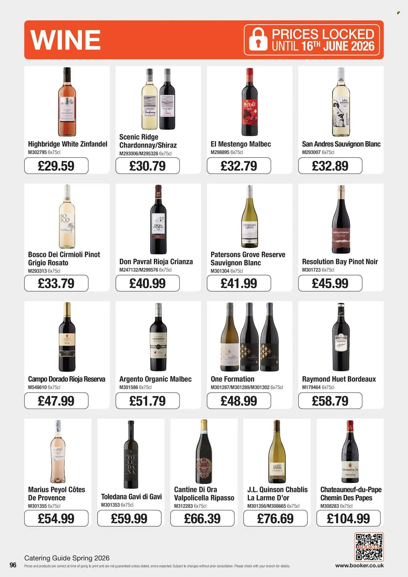 Booker Wholesale brochure from 4 March to 16 June 2026 - Catalogue Page 96