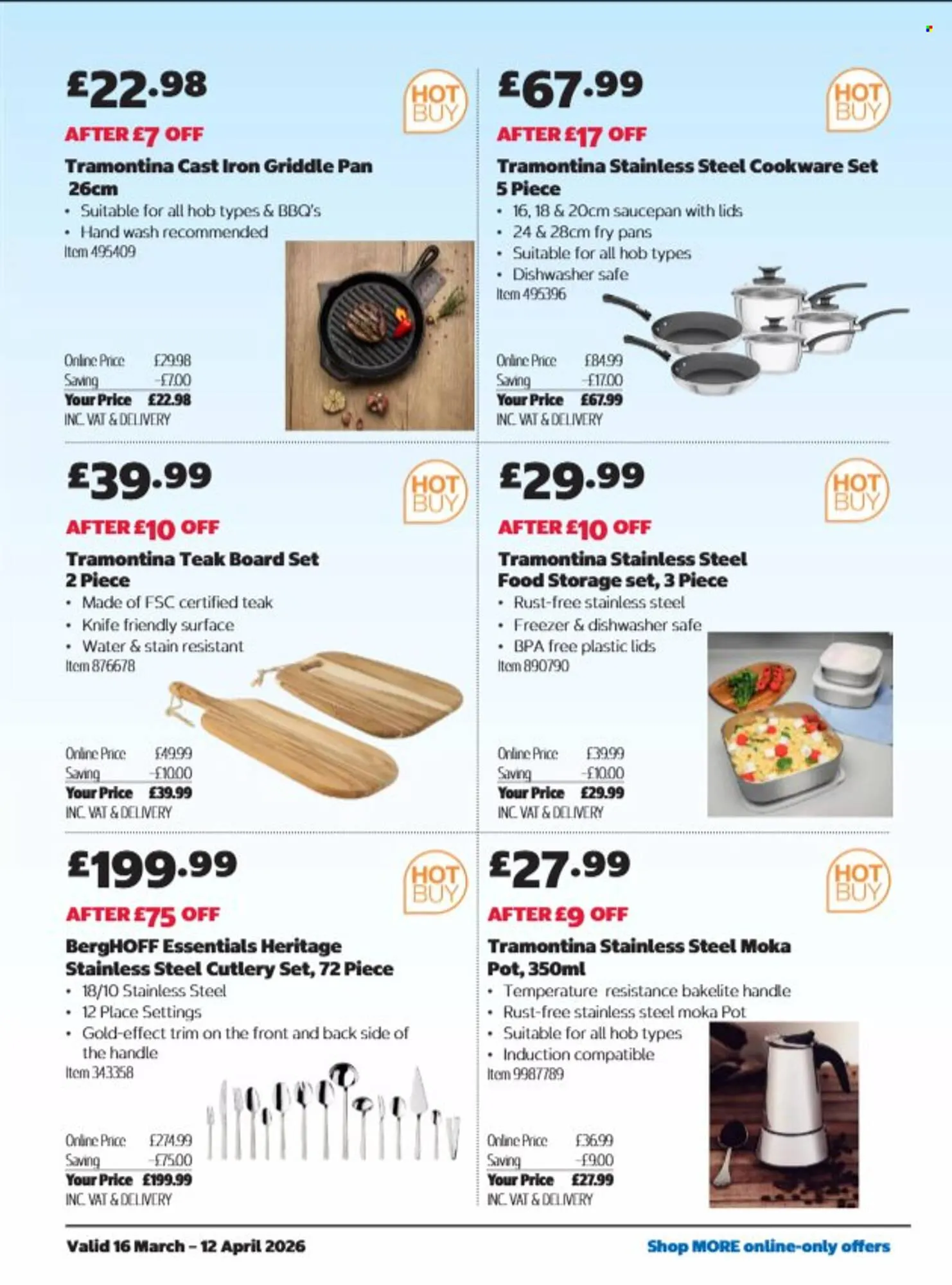 Costco leaflet from 16 March to 12 April 2026 - Catalogue Page 33