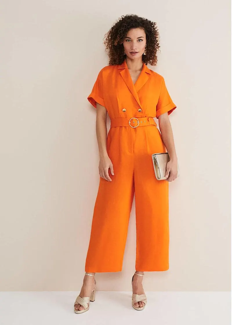 Pria Linen Jumpsuit