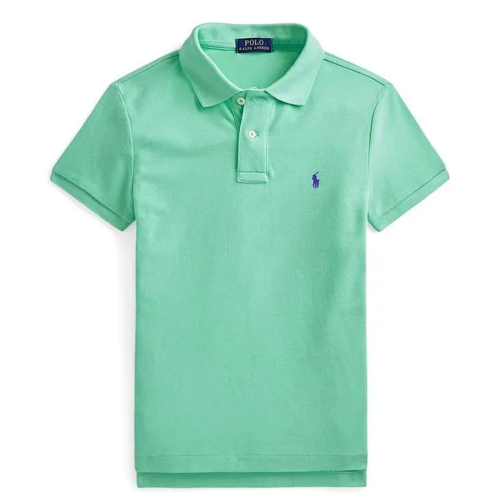 Junior Boys Custom Short Sleeve Polo Shirt