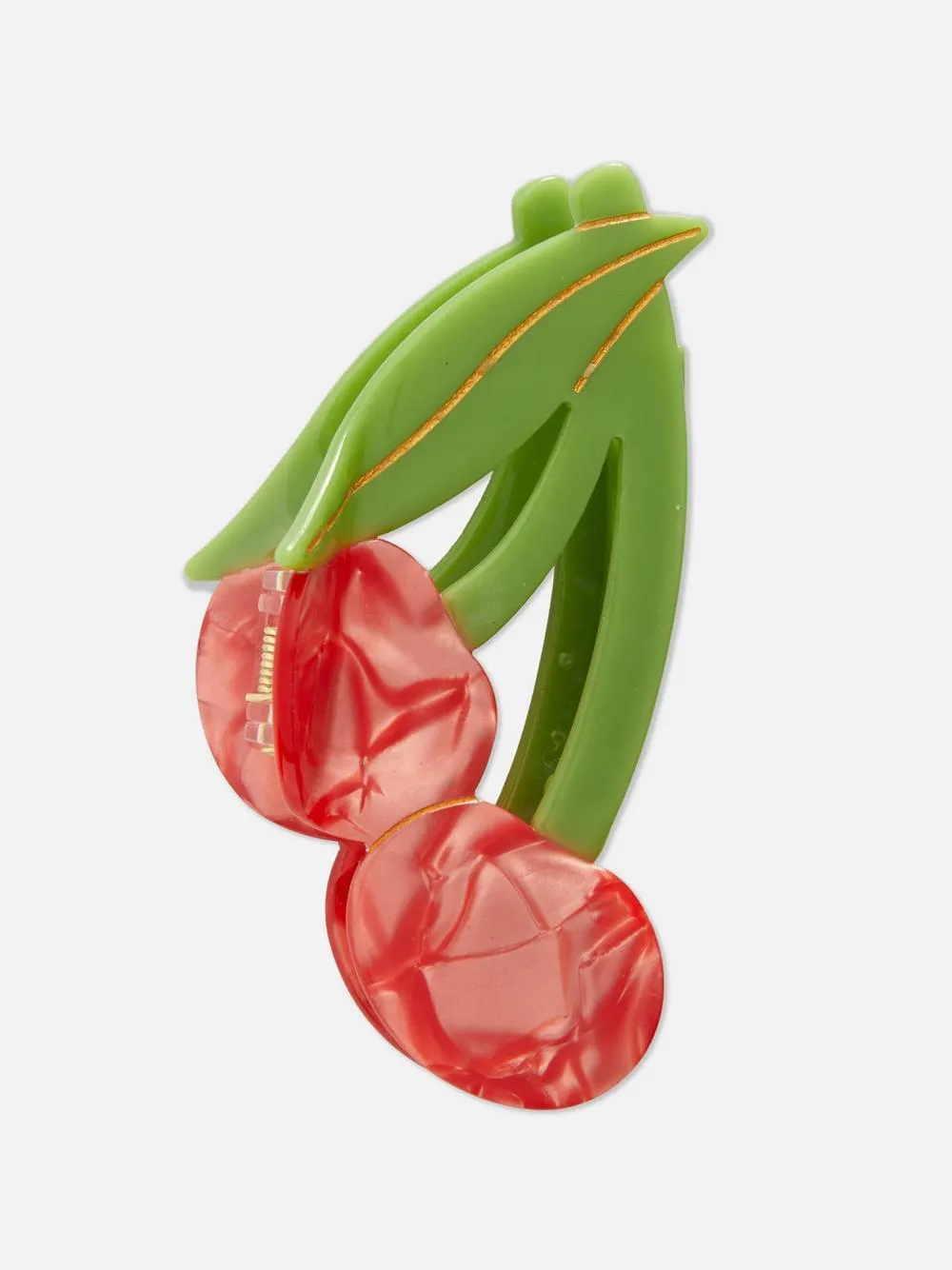 Cherry Bulldog Hair Claw