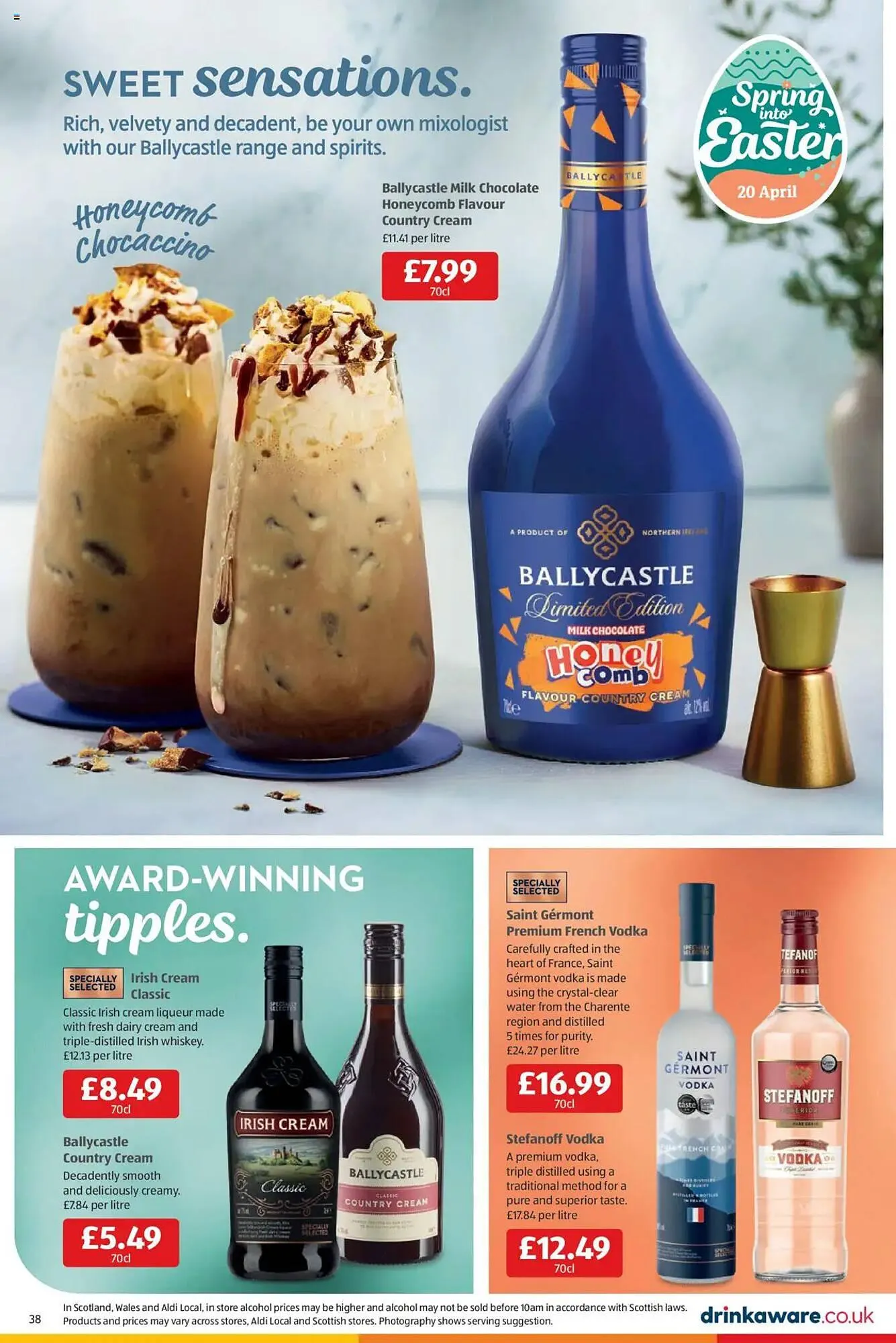 Aldi leaflet from 23 March to 21 April 2025 - Catalogue Page 38