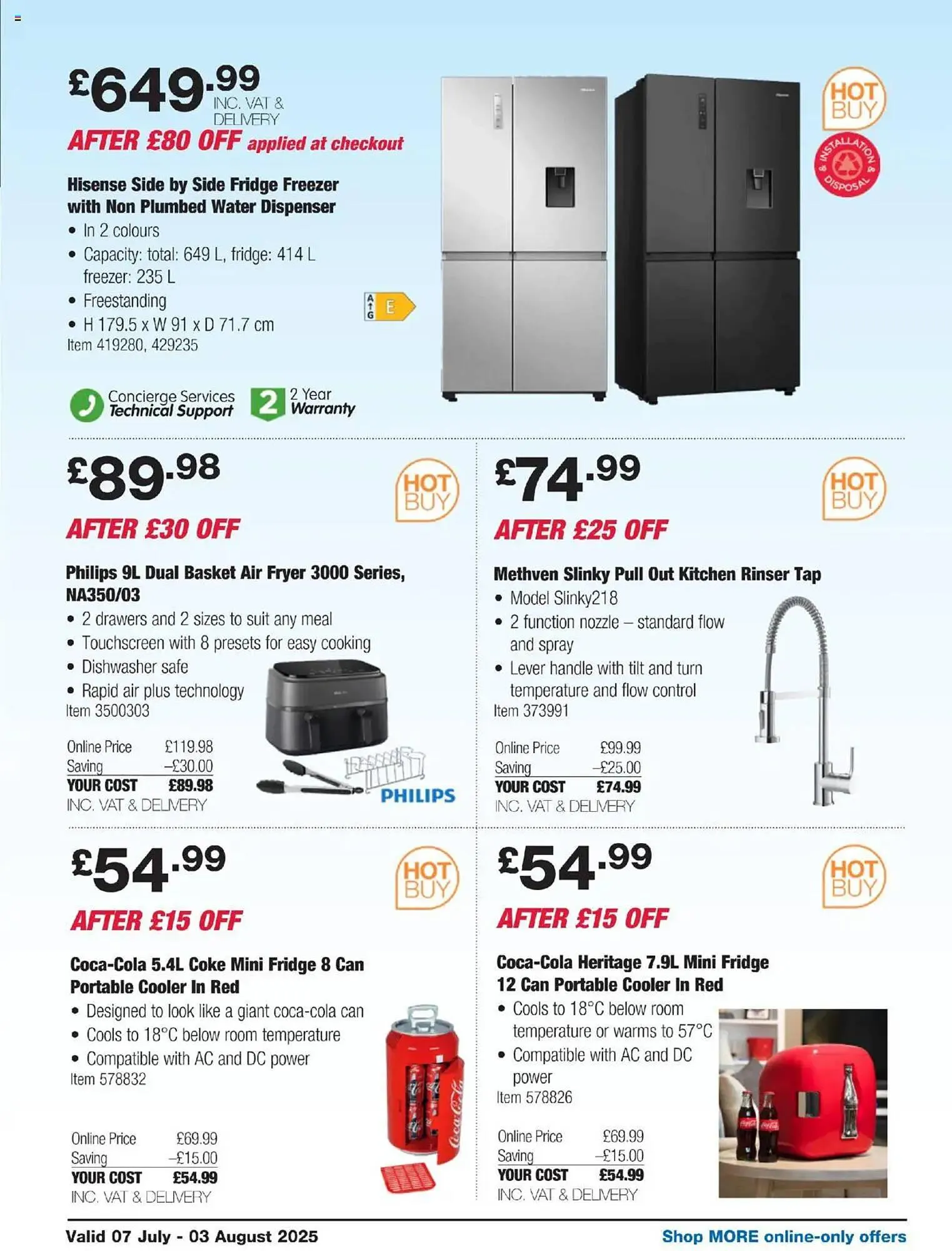 Costco leaflet from 7 July to 3 August 2025 - Catalogue Page 32