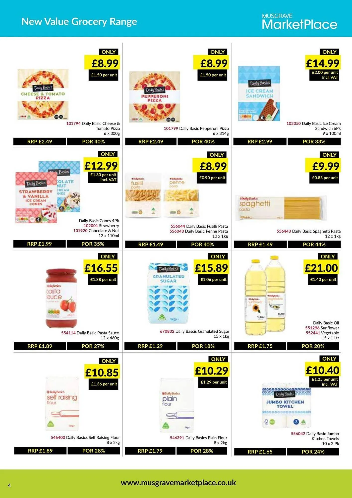 Musgrave MarketPlace leaflet from 3 June to 22 June 2025 - Catalogue Page 4